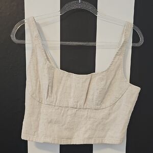 Banana Republic Cream Tank Top